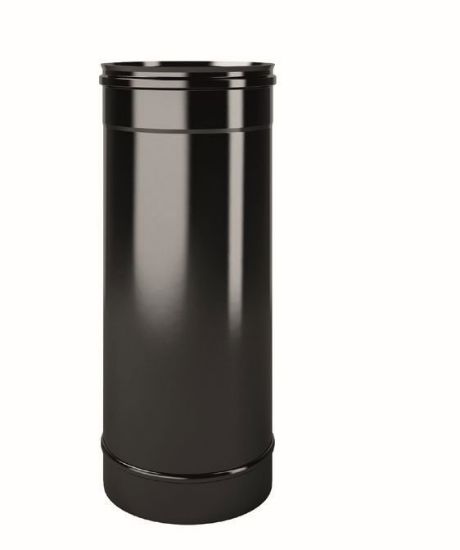 Immagine di TUBO INOX NERO DIAMETRO MM 100 LUNGHEZZA 0,5 MT AISI 316
