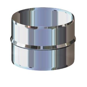 Immagine di MANICOTTO DI GIUNZIONE Ø 130 MM ( INOX )