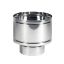 Immagine di FUMAIOLO QUATTRO VENTI DOPPIA PARETE Ø 250/300 MM ( INOX )