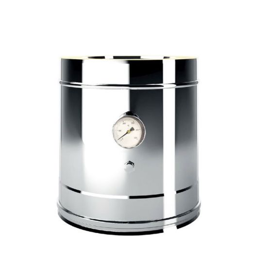 Immagine di MODULO DOPPIA PARETE PER RILEVAMENTO FUMI Ø 150/200 MM ( INOX )