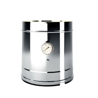 Immagine di MODULO DOPPIA PARETE PER RILEVAMENTO FUMI Ø 80/130 MM ( INOX )