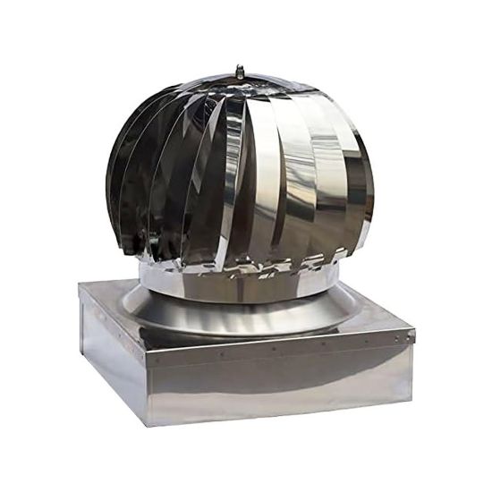 Immagine di ASPIRATORE BASE QUADRA 420x420 MM ( INOX )