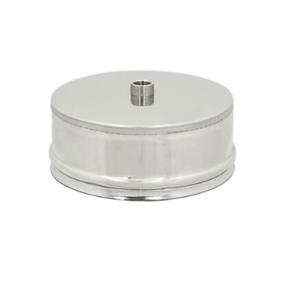 Immagine di TAPPO MONOPARETE Ø 200 MM . PER SCARICO CONDENSA ( INOX AISI 304 )