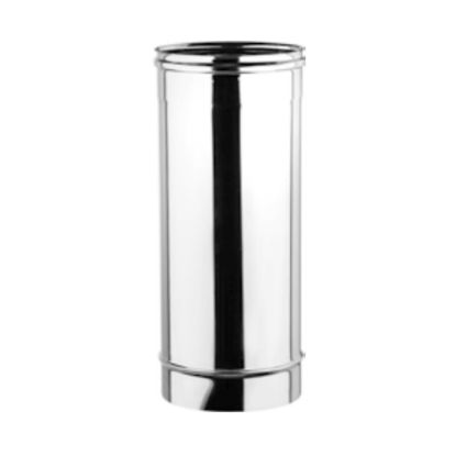 Immagine di TUBO MONOPARETE Ø 200 MM . LUNGHEZZA 0,5 MT ( INOX AISI 304 )