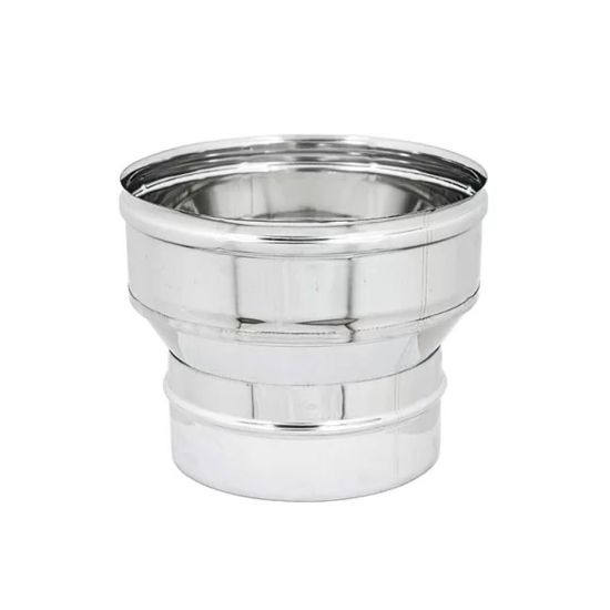 Immagine di RIDUZIONE RIBASSATA MONOPARETE ØMM. 100M-80F ( INOX AISI 316 )