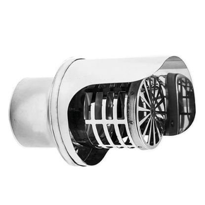 Immagine di TERMINALE PELLET Ø 80 MM . ( INOX )