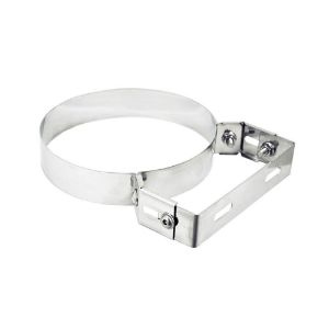 Immagine di STAFFA FISSAGGIO A PARETE Ø 150 MM ( INOX )