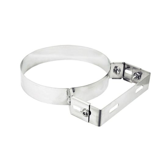 Immagine di STAFFA FISSAGGIO A PARETE Ø 140 MM ( INOX )