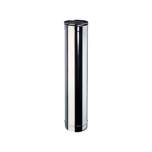 Immagine di TUBO MONOPARETE Ø 150 MM LUNGHEZZA 1 MT ( INOX AISI 316 )