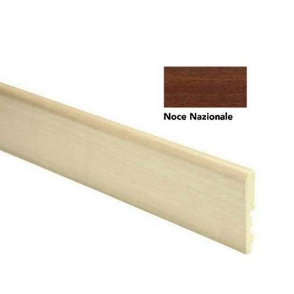 Immagine di BATTISCOPA LEGNO 80X10X2250 MM NOCE NAZIONALE KIMONO