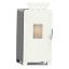 Immagine di STUFA A PELLET MODELLO TUA 7KW NERA CON PANNELLO ANTERIORE BIANCO UNICAL