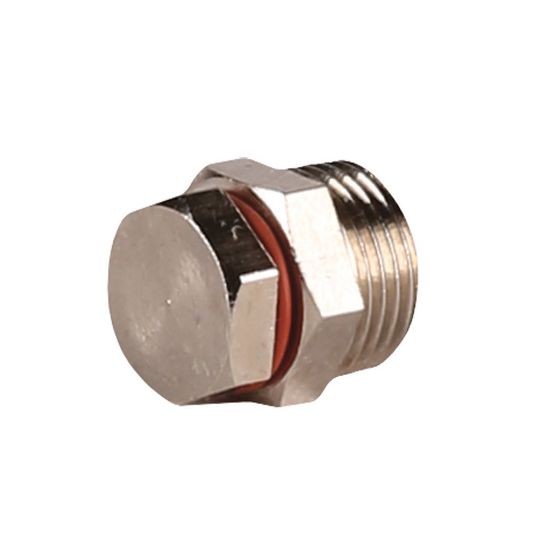 Immagine di RACCORDO PRELIEVO FUMI Ø 3/8" TAPPO Ø 1/4