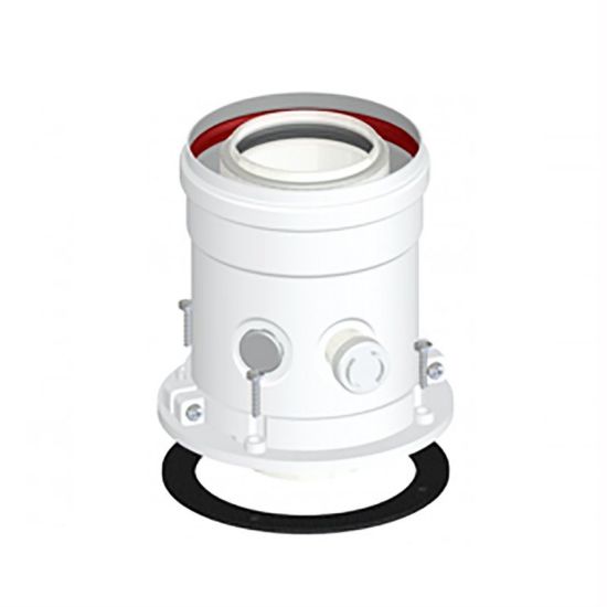 Immagine di PARTENZA VERTICALE COASSIALE PPS M/F DN60/100 LINEA COMMERCIALE (COMPATIBILE SIME/FERROLI)