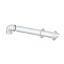 Immagine di TUBO+CURVA COASSIALE CON TERMINALE IN PPS Ø 100/60 LINEA COMMERCIALE (COMPATIBILE VAILLANT/BERETTA)