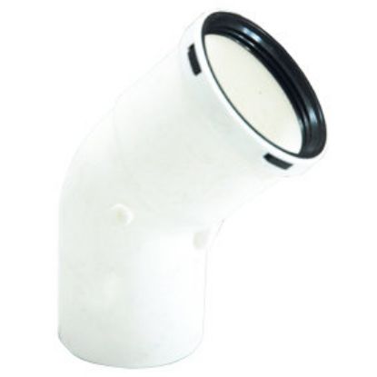 Immagine di CURVA IN PPS Ø 80 MM 45° MF LINEA COMMERCIALE