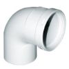 Immagine di CURVA 90^ M/F Ø 60 MM IN ALLUMINIO LINEA COMMERCIALE