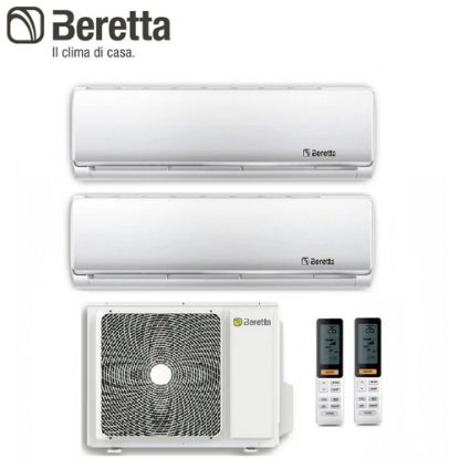 Immagine di DUALSPLIT BREVA E 12000+9000 BTU R32 BERETTA