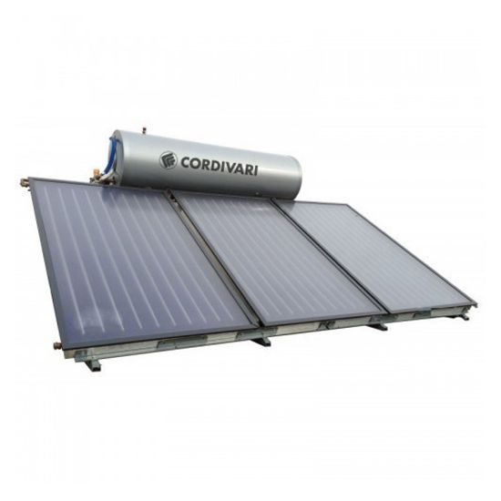 Immagine di PANNELLO SOLARE CIRCOLAZIONE NATURALE PANAREA 300  LT 6 MQ  TETTO PIANO CORDIVARI (3410316603121)