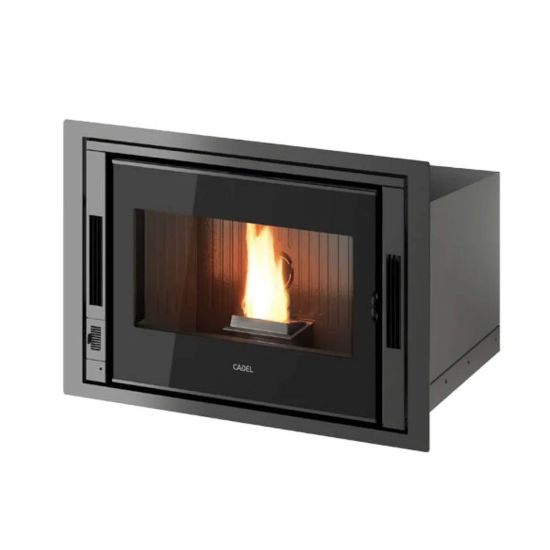 Immagine di INSERTO PELLET ZEFIRO³ AIR NERO 9,3KW CADEL