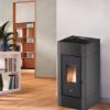 Immagine di STUFA PELLET CRISTAL 9 A+ 8,5 KW ANTRACITE CADEL