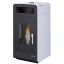 Immagine di TERMO STUFA A PELLET PRIMULA 13KW ACCIAIO BIANCO LAMINOX