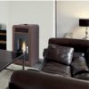Immagine di TERMO STUFA A PELLET PRIMULA 13KW ACCIAIO MARRONE LAMINOX
