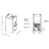 Immagine di TERMO STUFA A PELLET FLORA 12KW AVORIO LAMINOX