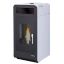 Immagine di STUFA A PELLET PRIMULA 7 KW ACCIAIO BIANCO LAMINOX