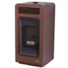 Immagine di STUFA A PELLET PRIMULA 7 KW ACCIAIO MARRONE LAMINOX