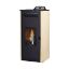 Immagine di STUFA A PELLET ROSA 7KW ACCIAO AVORIO LAMINOX