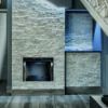 Immagine di TERMOCAMINO POLICOMBUSTIBILE ECO-FIAMMMA 25KW NEWSYSTEM