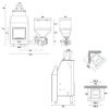 Immagine di TERMOCAMINO POLICOMBUSTIBILE ECO-FIAMMMA 25KW NEWSYSTEM