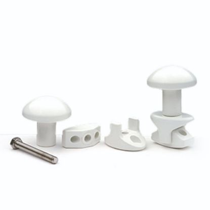 Immagine di COPPIA APPENDINI PER TERMOARREDO BIANCO