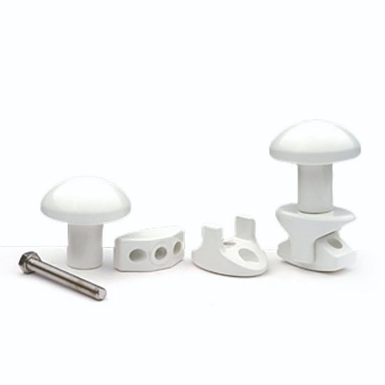 Immagine di COPPIA APPENDINI PER TERMOARREDO BIANCO