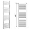 Immagine di LISA 25 TERMOARREDO L.450 MM H.1411 MM INTERASSE 400 MM BIANCO RAL 9010 CORDIVARI