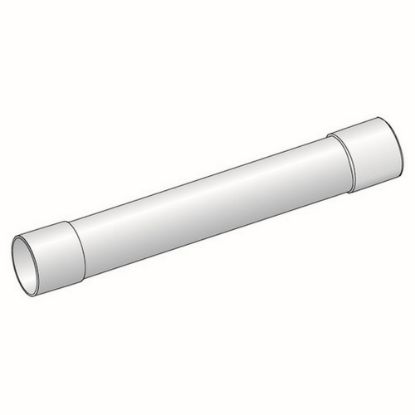 Immagine di TUBO 2 BICCHIERI Ø 35 MM 0,50 MT BIANCO FONDITAL