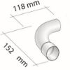 Immagine di CURVA A 90° Ø 35 MM PER SDOPPIATO FONDITAL