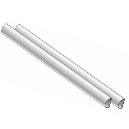 Immagine di TUBO 1/2 LUNA LUNGO 1 MT R.48 MM FONDITAL