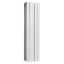Immagine di BATTEROA 5 ELEMENTI ALLUMINIO ESTRUSO GARDA S90 INT.1400 MM SP.90 MM BIANCO FONDITAL