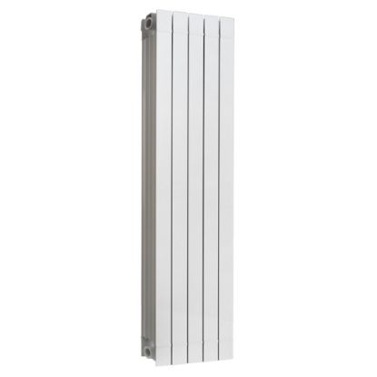 Immagine di BATTERIA 5 ELEMENTI ALLUMINIO ESTRUSO GARDA S90 INT.1000 MM SP90 MM BIANCO FONDITAL