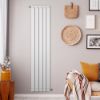 Immagine di BATTERIA 5 ELEMENTI ALLUMINIO ESTRUSO GARDA DUAL INT.900 MM SP.80 MM BIANCO FONDITAL