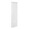Immagine di BATTERIA 5 ELEMENTI ALLUMINIO ESTRUSO GARDA DUAL INT.900 MM SP.80 MM BIANCO FONDITAL