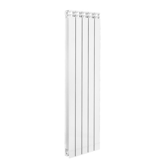 Immagine di BATTERIA 5 ELEMENTI ALLUMINIO ESTRUSO GARDA DUAL INT.900 MM SP.80 MM BIANCO FONDITAL