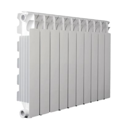 Immagine di BATTERIA 10 ELEMENTI ALLUMINIO PRESSOFUSO CALIDOR SUPER B4 500/100 BIANCO FONDITAL