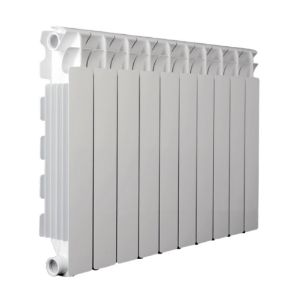 Immagine di BATTERIA 10 ELEMENTI ALLUMINIO PRESSOFUSO CALIDOR SUPER B4 350/100 BIANCO FONDITAL