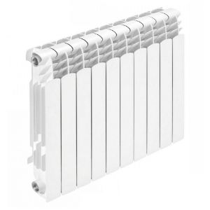 Immagine di BATTERIA 10 ELEMENTI IN ALLUMINIO PROTEO INT.600 MM SP.100 MM FERROLI