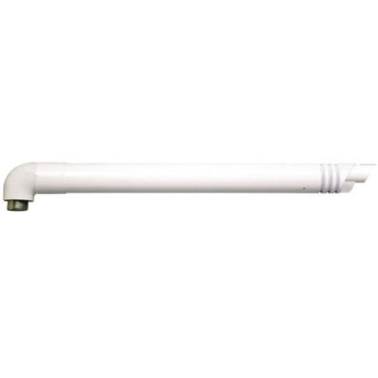 Immagine di COLLETTORE ORIZZONTALE Ø 100/60 MM COASSIALE STANDARD PER SCALDACQUA VAILLANT