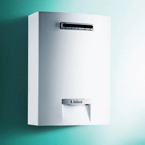 Immagine di SCALDACQUA A GAS OUTSIDEMAG LOW NOX 158/1-5 MET. PER ESTERNO VAILLANT