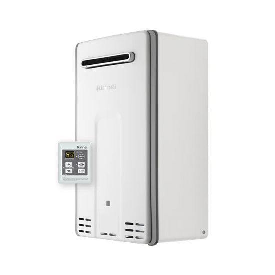 Immagine di SCALDACQUA A GAS INFINITY LT 28 DA ESTERNO MET. RINNAI