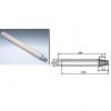Immagine di TUBO COASSIALE ALLUMINIO Ø 60/100 MM LUNGHEZZA 100 CM PER SCALDACQUA FERROLI